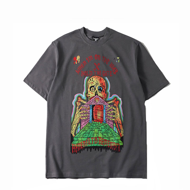 Kanye West Kids See Ghosts On The Way Skull TShirt